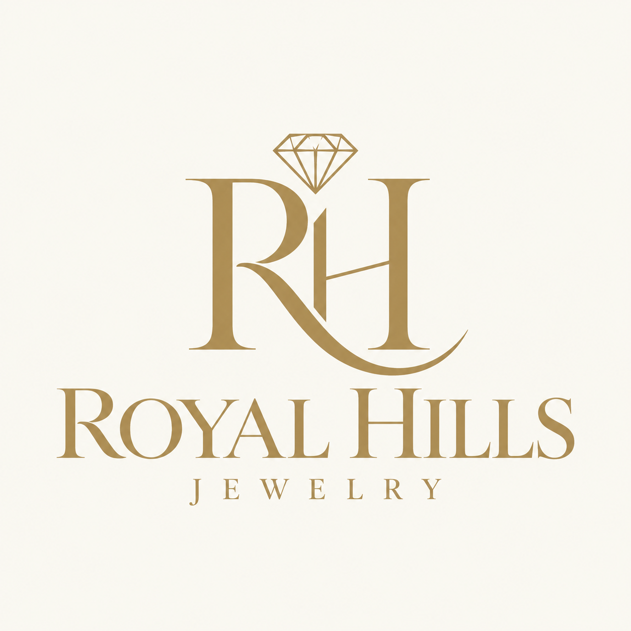 Royal Hills Jewelry — diamond and RH monogram